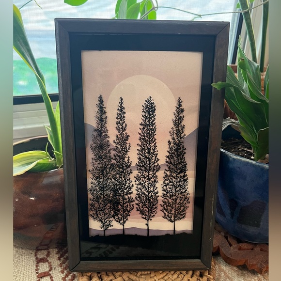 Vintage Shadow Box Art - Picture 1 of 6